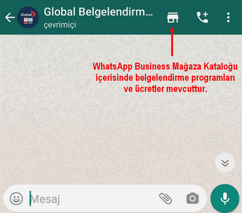 WhatsApp işletme hesabı katalog